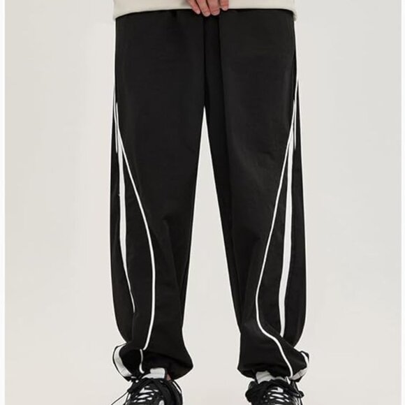 Men's Baggy Parachute Pants Wide Leg - Picture 1 of 3